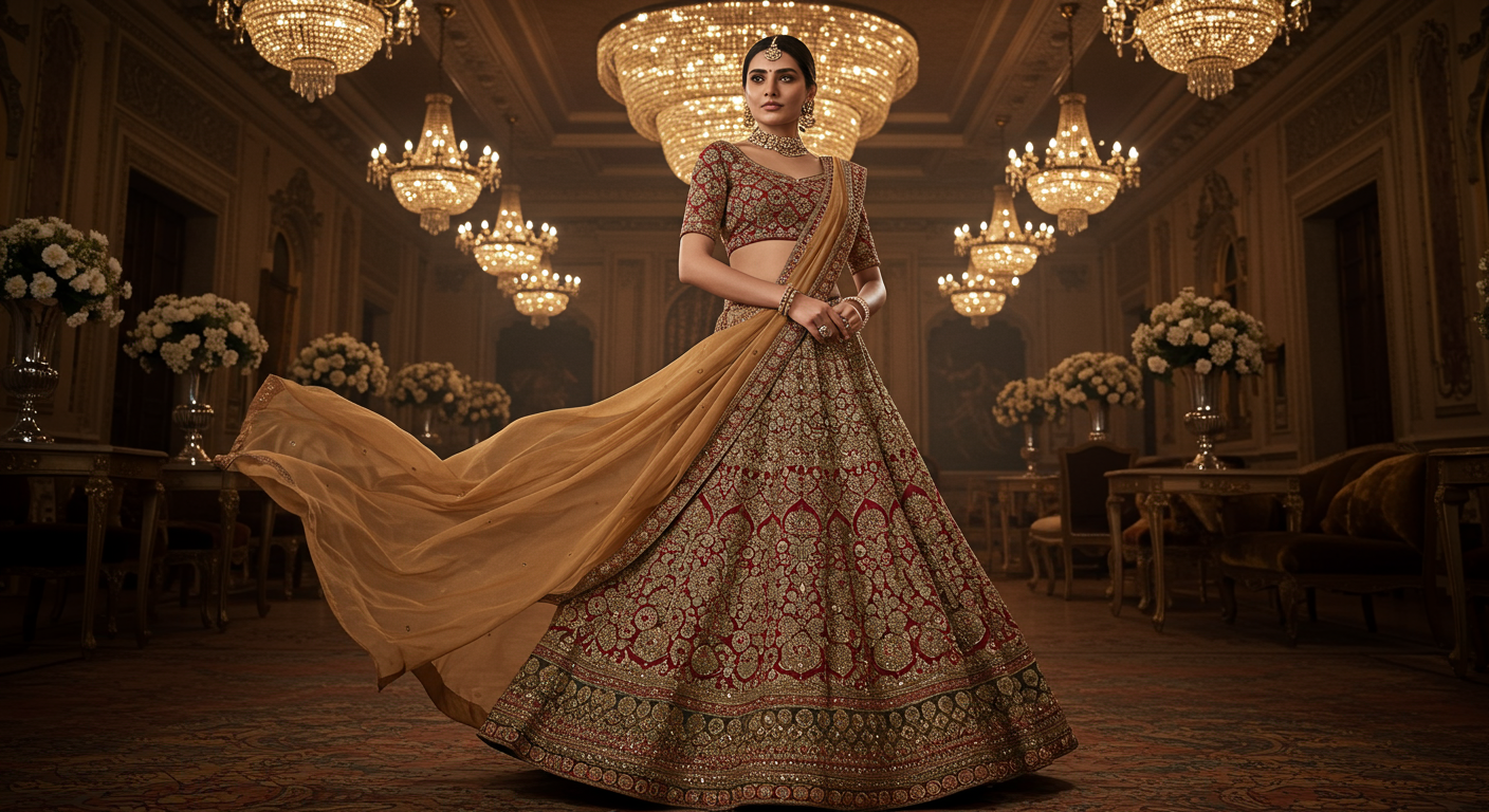 How-to-Style-a-Lehenga-for-a-Reception-Party