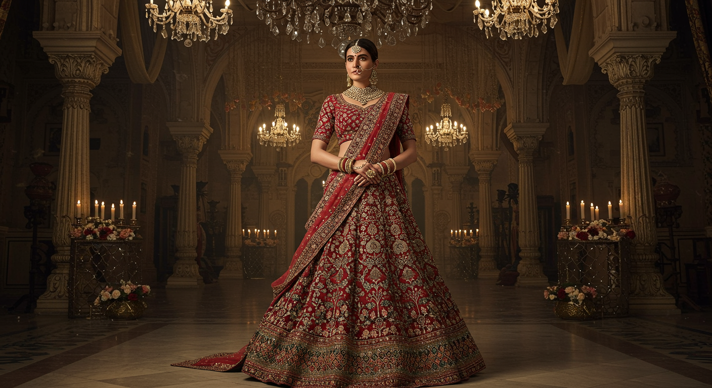 Bridal-Lehenga-Shoppingnull-How-to-Pick-the-Right-Shade-for-Your-Skin-Tone