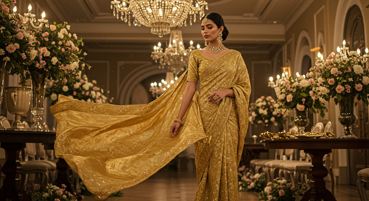 Golden-Sareesnull-The-Best-Wedding-&-Party-Wear-Choices
