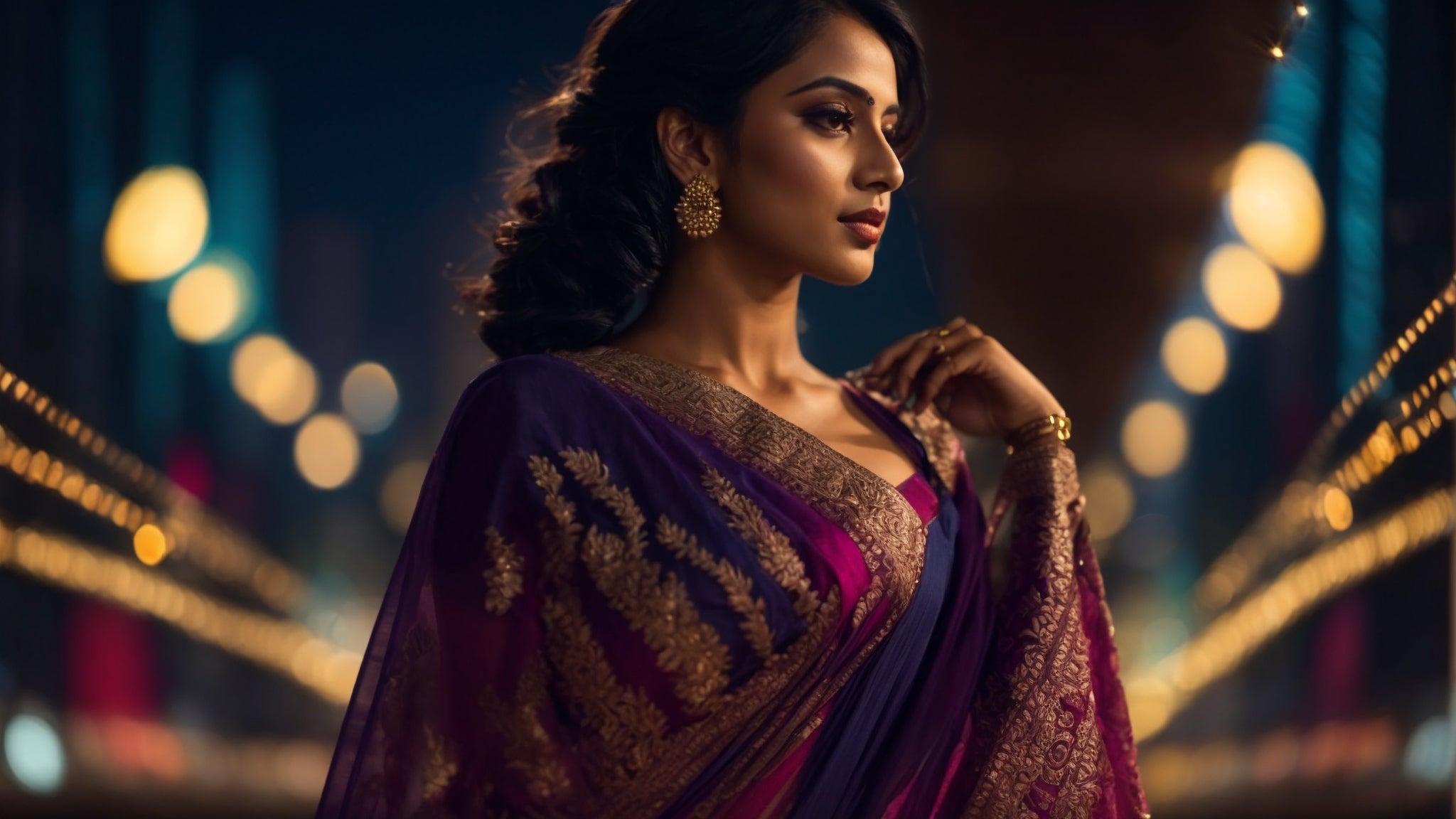 Statement Sarees: Bold and Beautiful Sarees for Unforgettable Nights