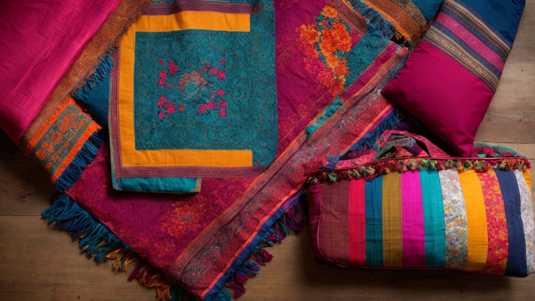 DIY Saree Crafts: Upcycle Old Sarees into Fun and Functional Items