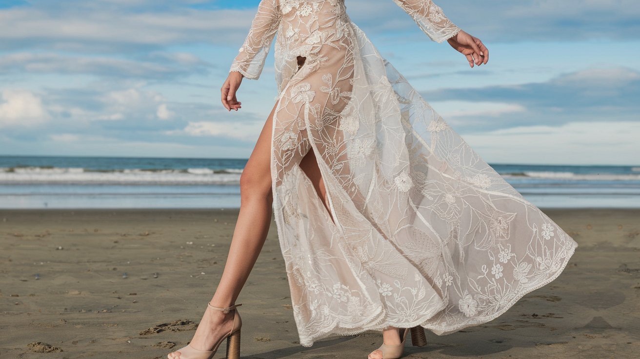 How to Style a Party Wear Dress for a Beach Wedding