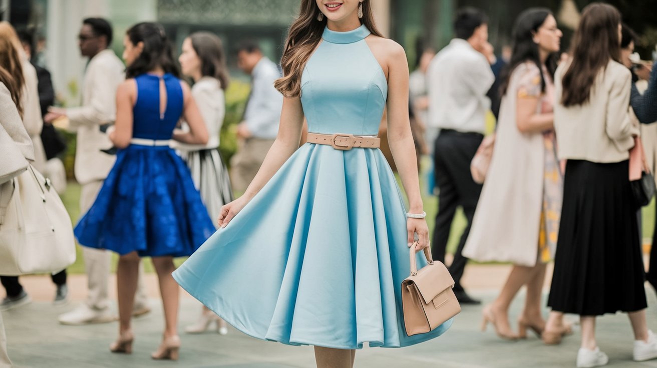 How to Style a Party Wear Dress for a College Farewell