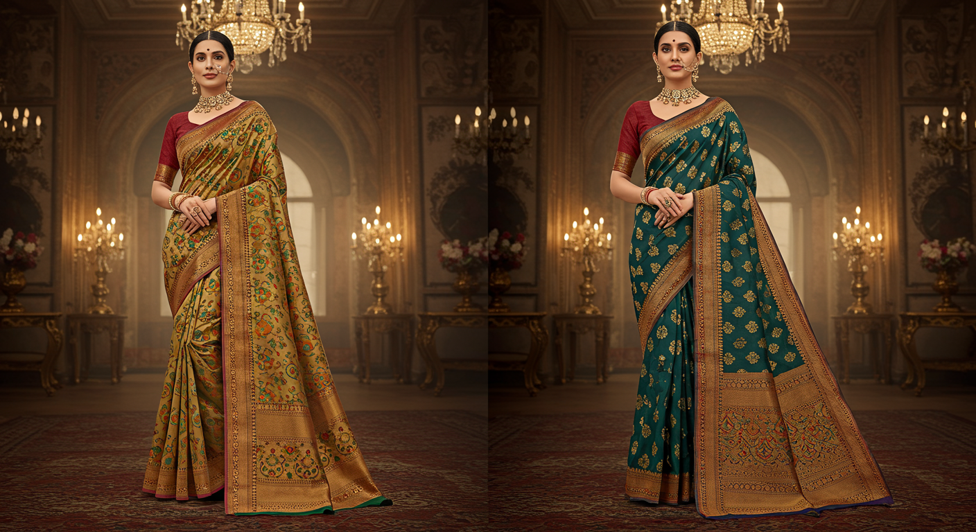 Where-to-Buy-Banarasi-&-Kanjivaram-Sarees-in-Brussels