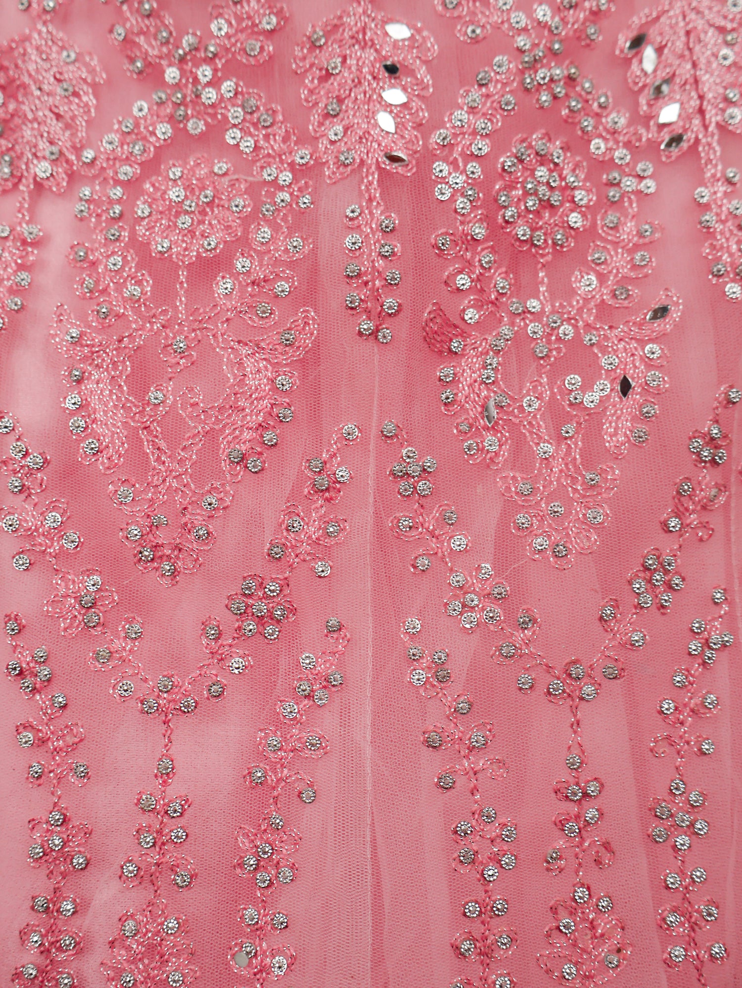 Gown with Thread Work & Stones by Shreekama Pink Designer Gowns for Party Festival Wedding Occasion in Noida