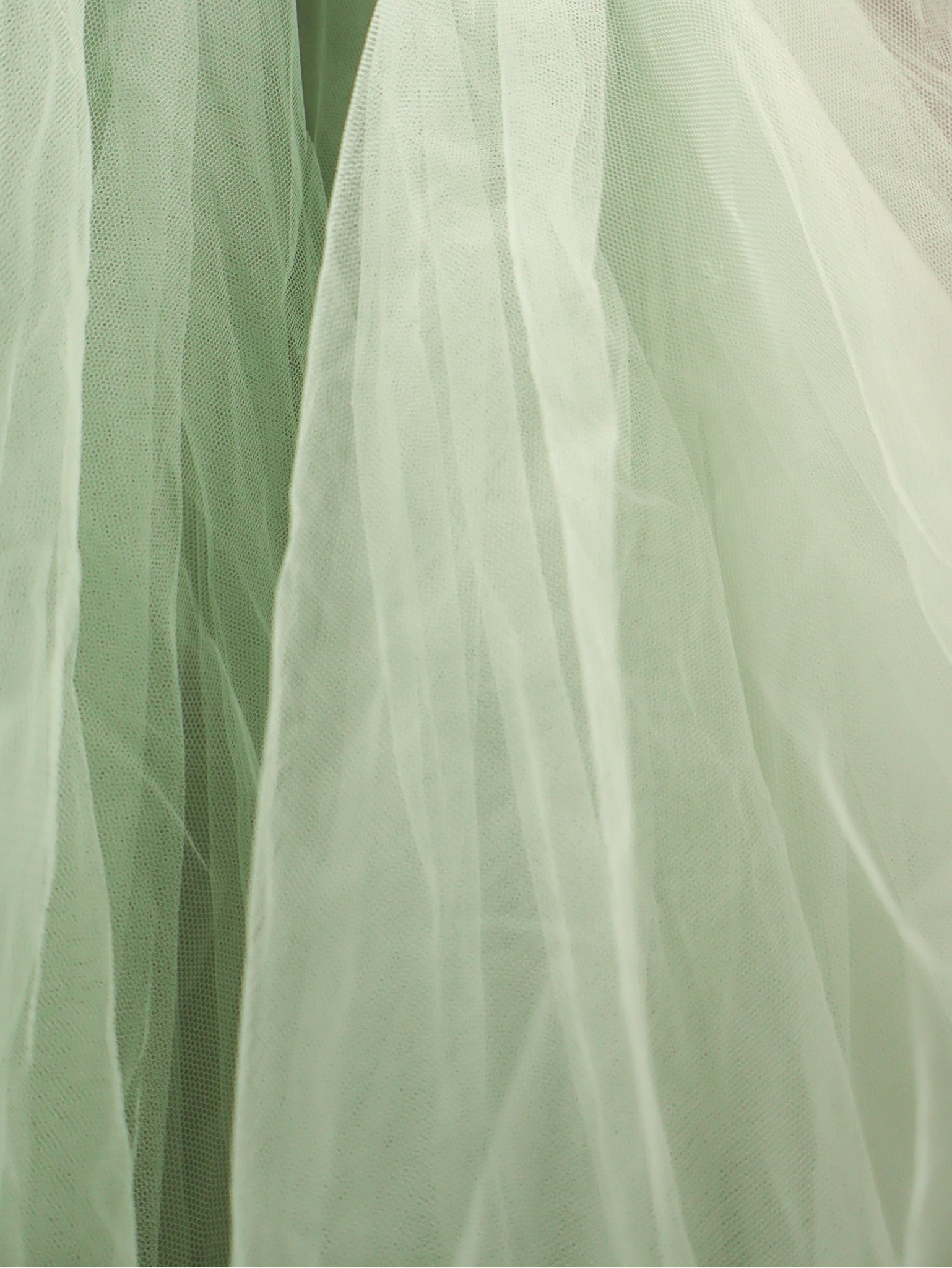 Gown with Stone & Beads Work by Shreekama Pista Green Designer Gowns for Party Festival Wedding Occasion in Noida