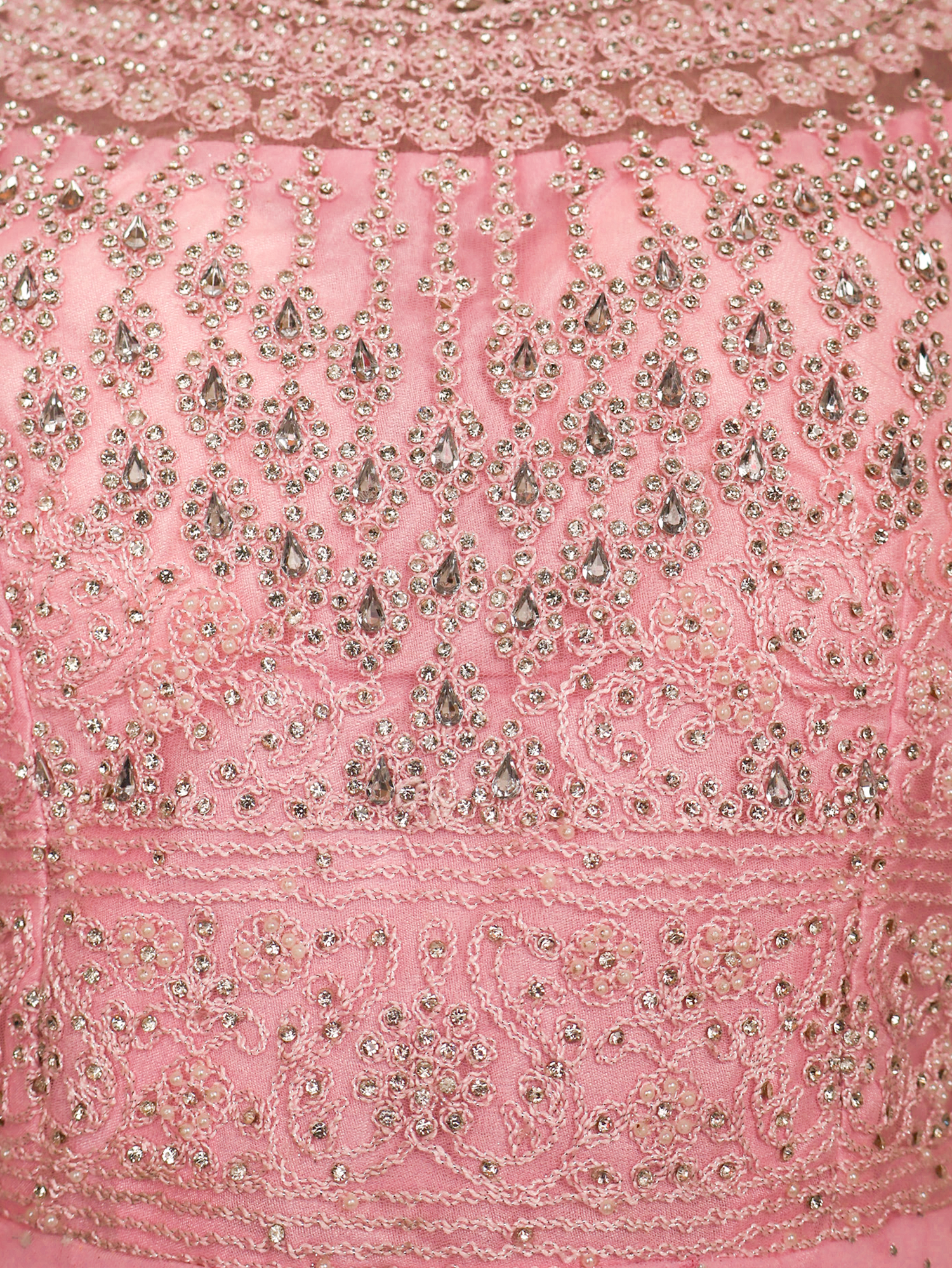 Gown with Embroidery & Glitter Work by Shreekama Lemon Designer Gowns for Party Festival Wedding Occasion in Noida