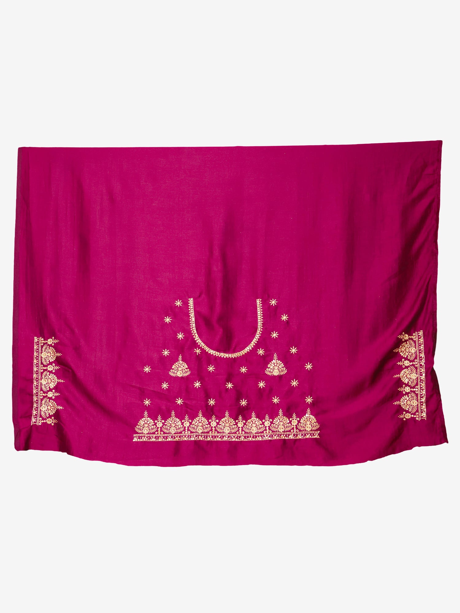 Designer Saree with Kundan & Embroidery Work by Shreekama Wine Designer Sarees for Party Festival Wedding Occasion in Noida