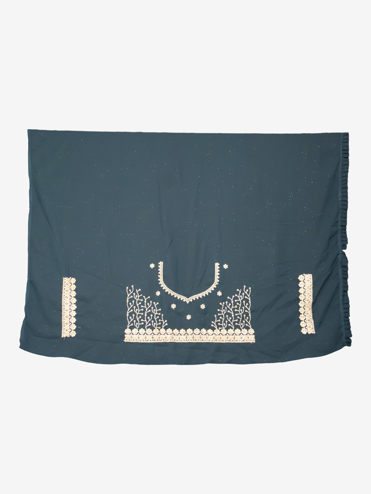 Designer Saree with Stone & Heavy Zari Work Embroidery Work by Shreekama Dark Blue Designer Sarees for Party Festival Wedding Occasion in Noida