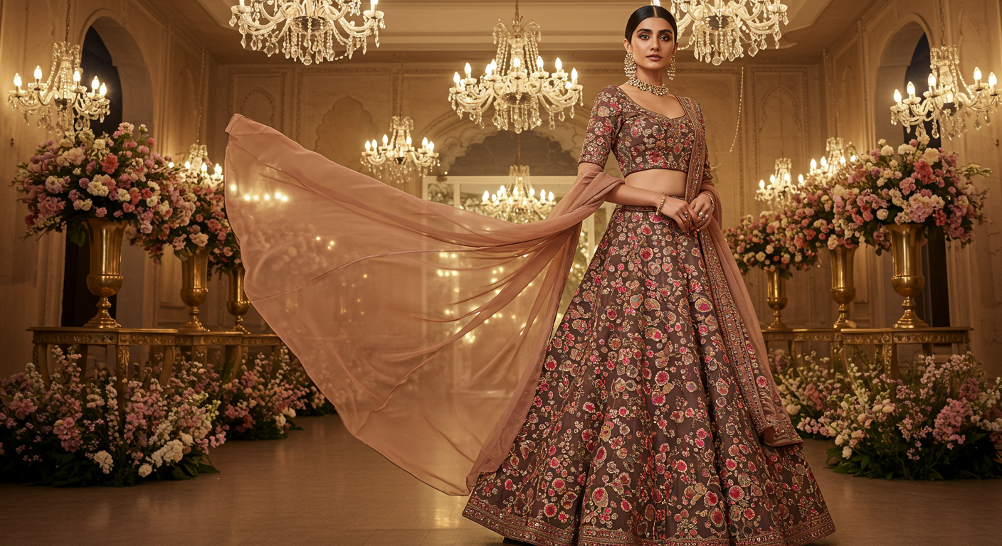 Floral,-Embroidered,-or-Minimal?-Choosing-the-Right-Bridesmaid-Lehenga