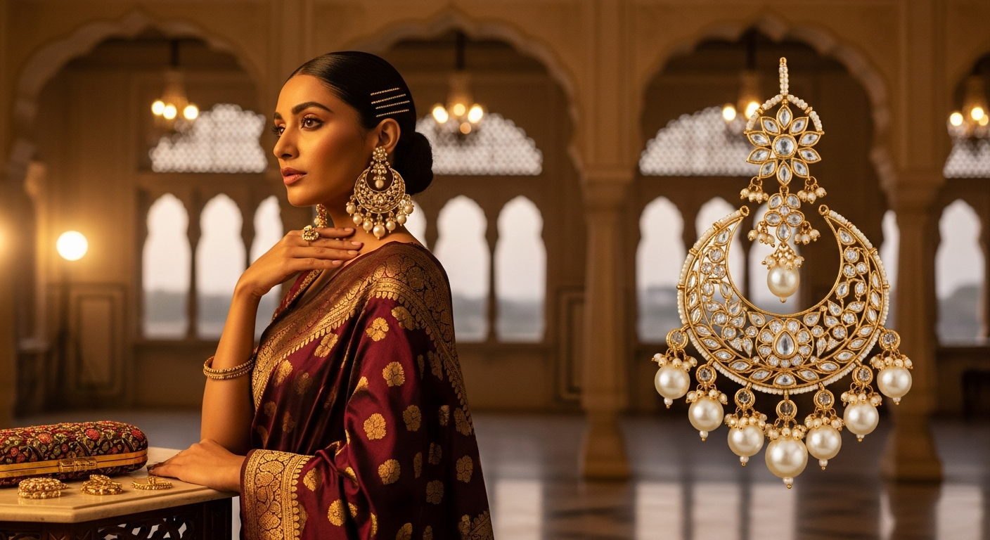 Chandbalis-vs.-Jhumkasnull-Which-Earrings-Suit-Your-Face-Shape?