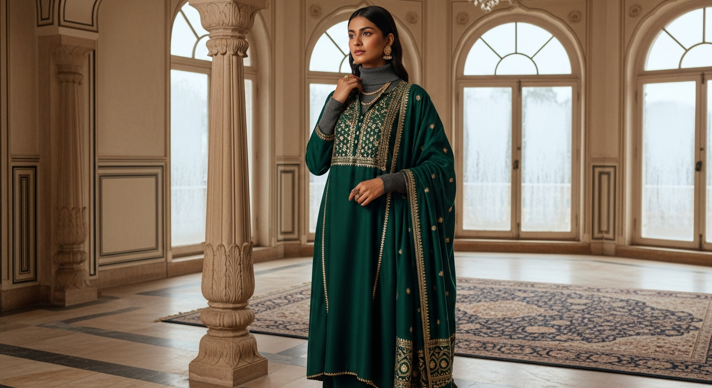 Winter-Stylingnull-Wearing-Turtlenecks-Under-Your-Kurtis
