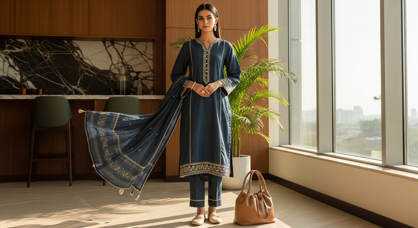 Office-Wear-Kurta-Trends-2025null-Professional-yet-Ethnic