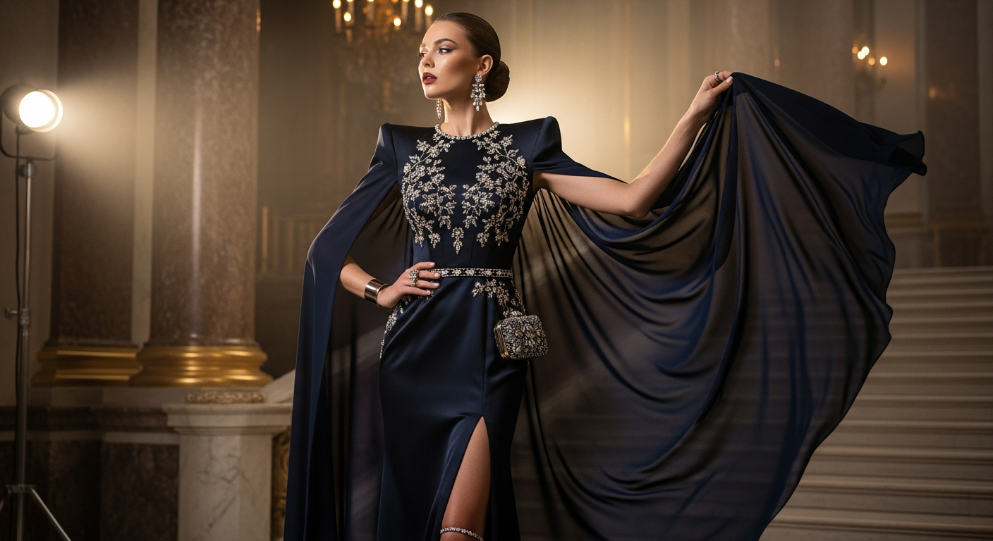 Cape-Sleeve-Gownsnull-The-Superwoman-Silhouette