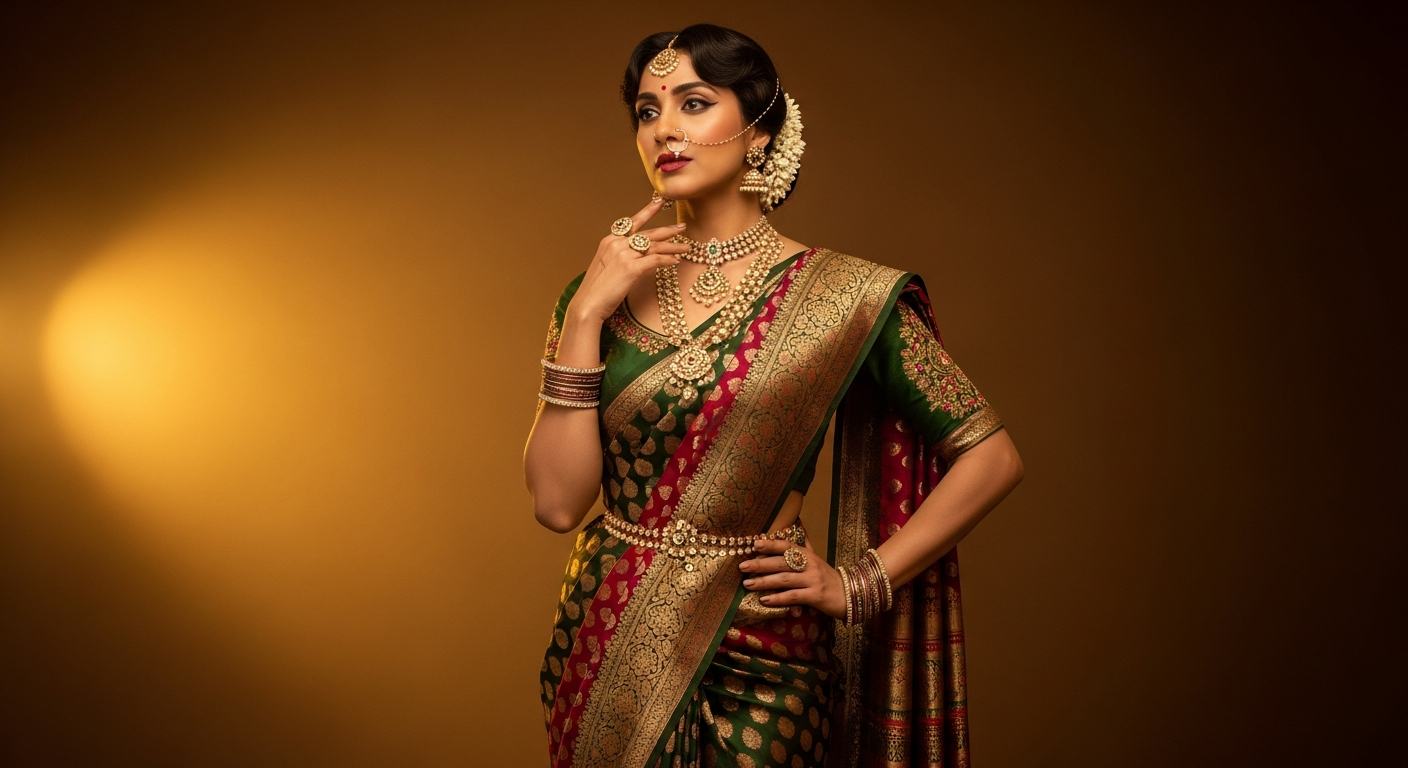 Mumtaz-Style-Saree-Drapingnull-Retro-Bollywood-Vibes