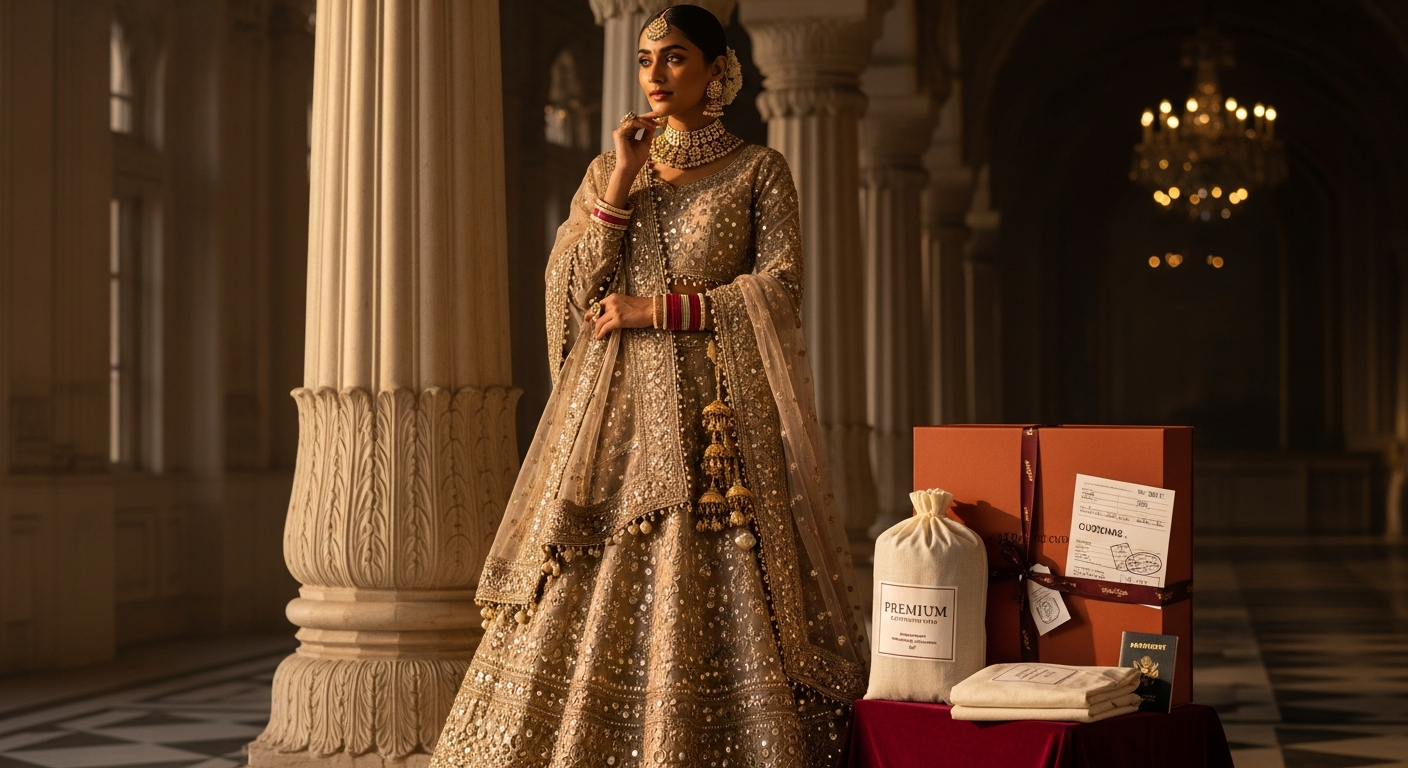 Shipping-Lehengas-Internationallynull-What-You-Need-to-Know-About-Customs-and-Care