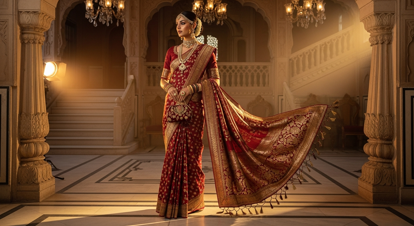 Double-Pallu-Saree-Drapingnull-A-Royal-Look-for-Brides