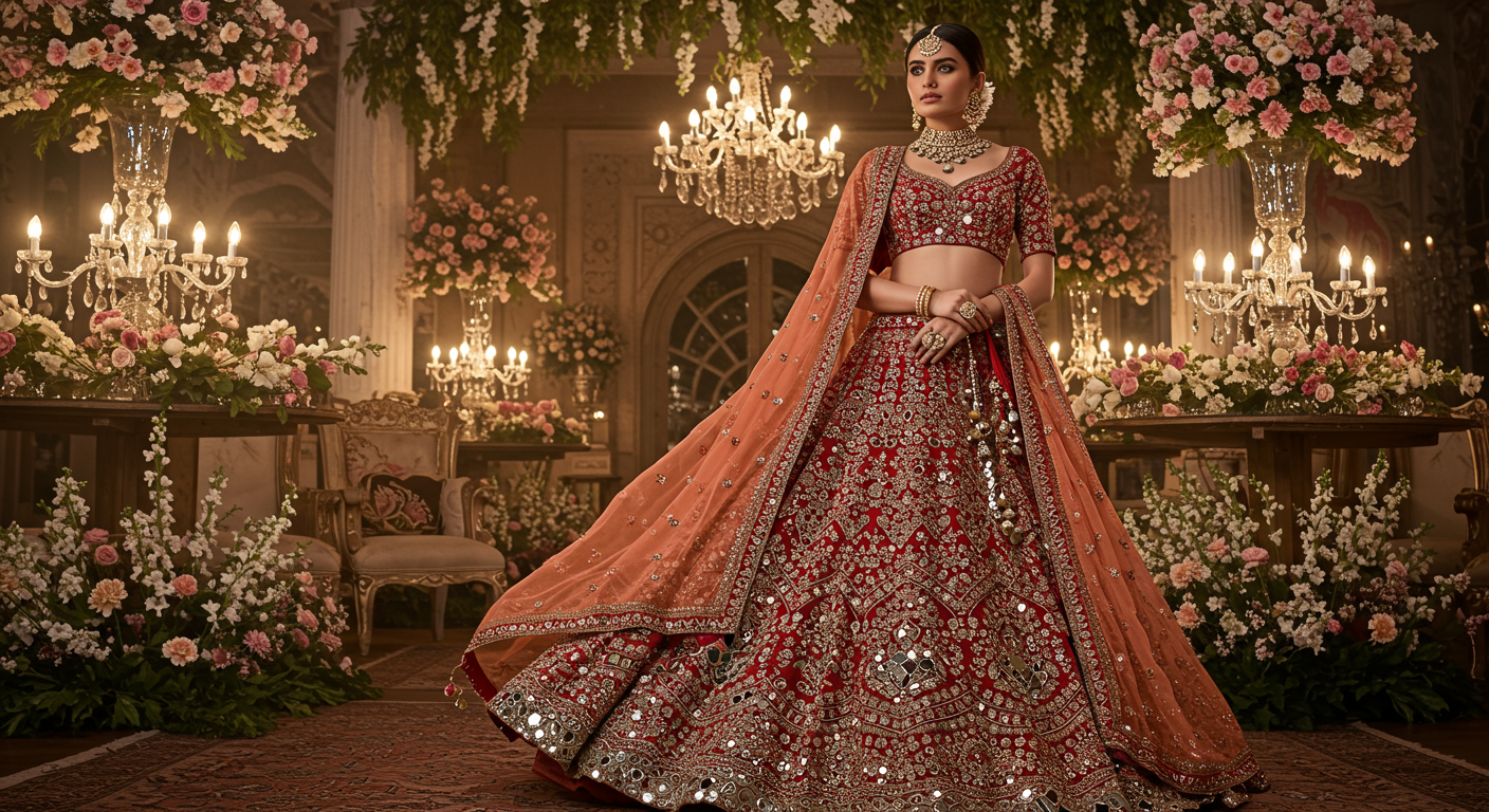 Mirror-Work-Lehenganull-The-Most-Trending-Ethnic-Outfit-for-Weddings