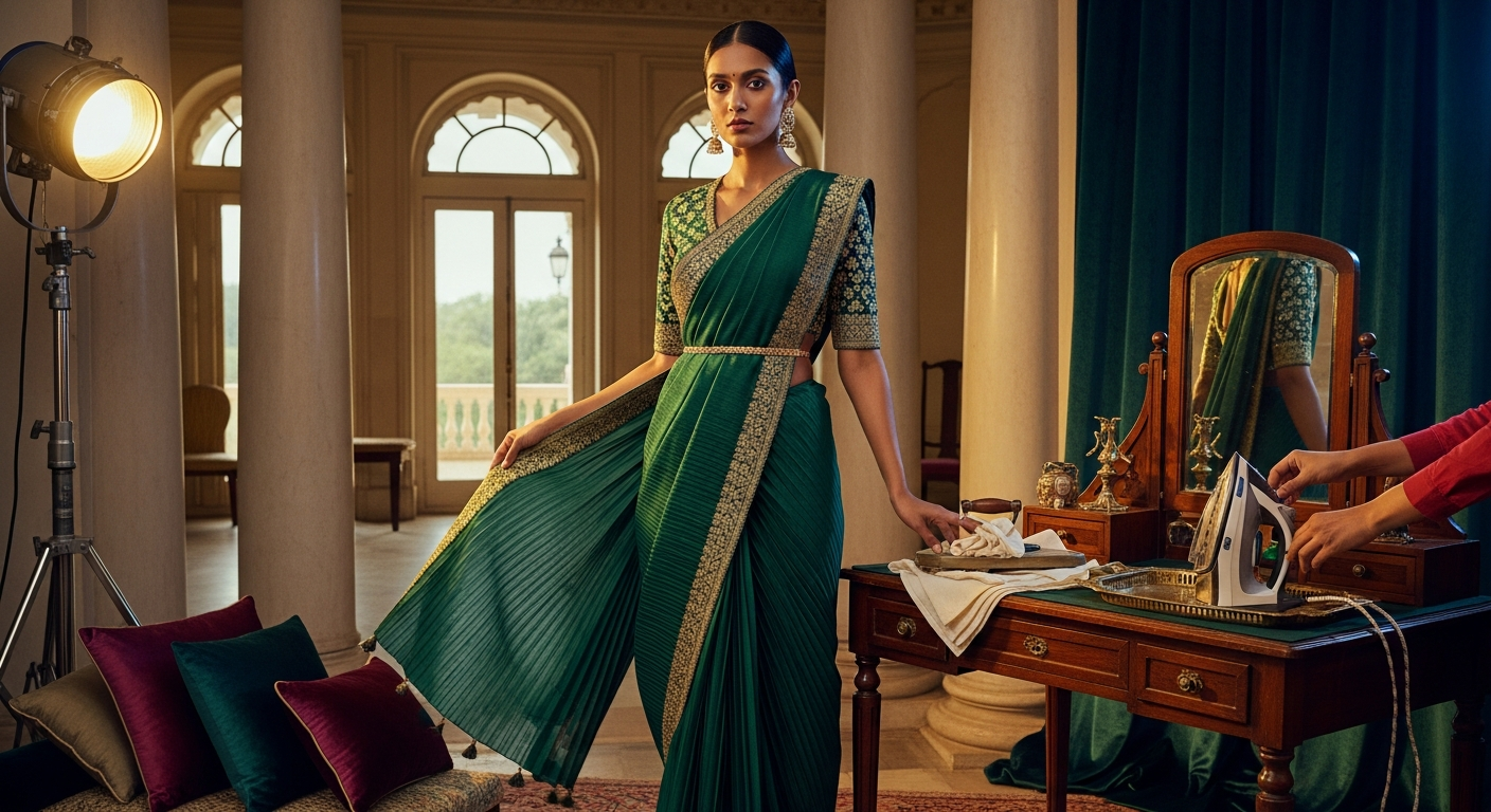 Ironing-Pleated-Sareesnull-How-to-Maintain-the-Sharp-Folds