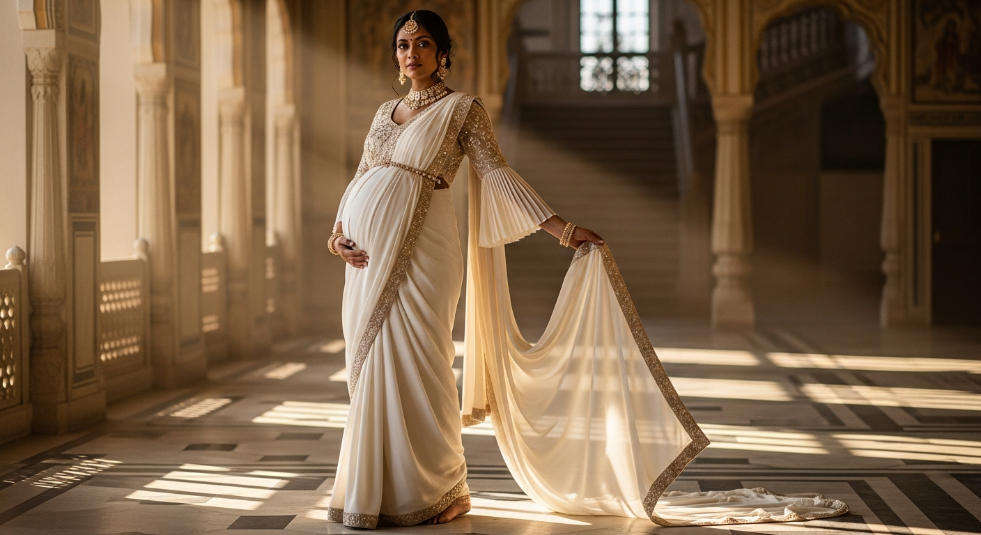 Pregnancy-Photoshoot-Gownsnull-Flowy-Ethnic-Dresses-for-2025
