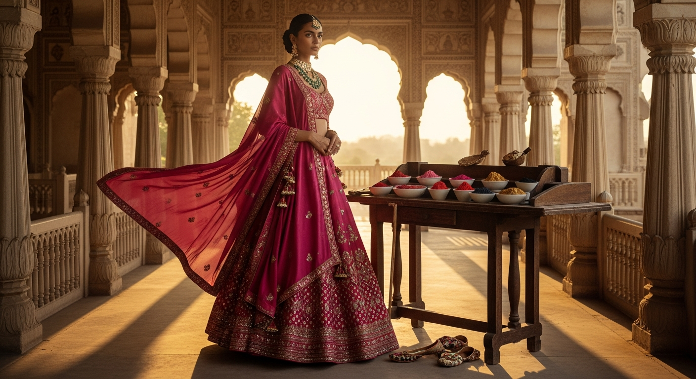 Revamping-Old-Lehengasnull-How-to-Dye-and-Restyle-Your-Wedding-Outfit