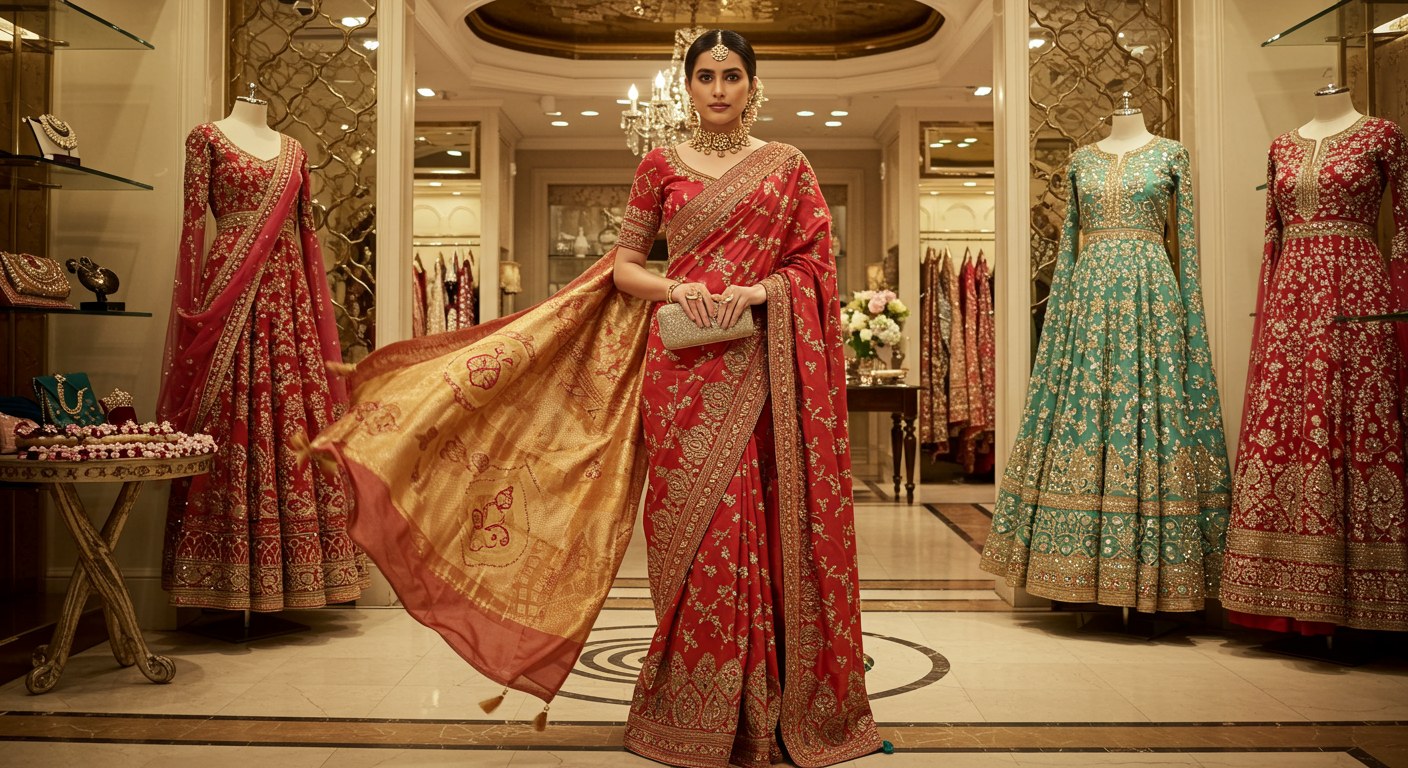 Best-Stores-in-Auckland-for-Buying-Designer-Sarees