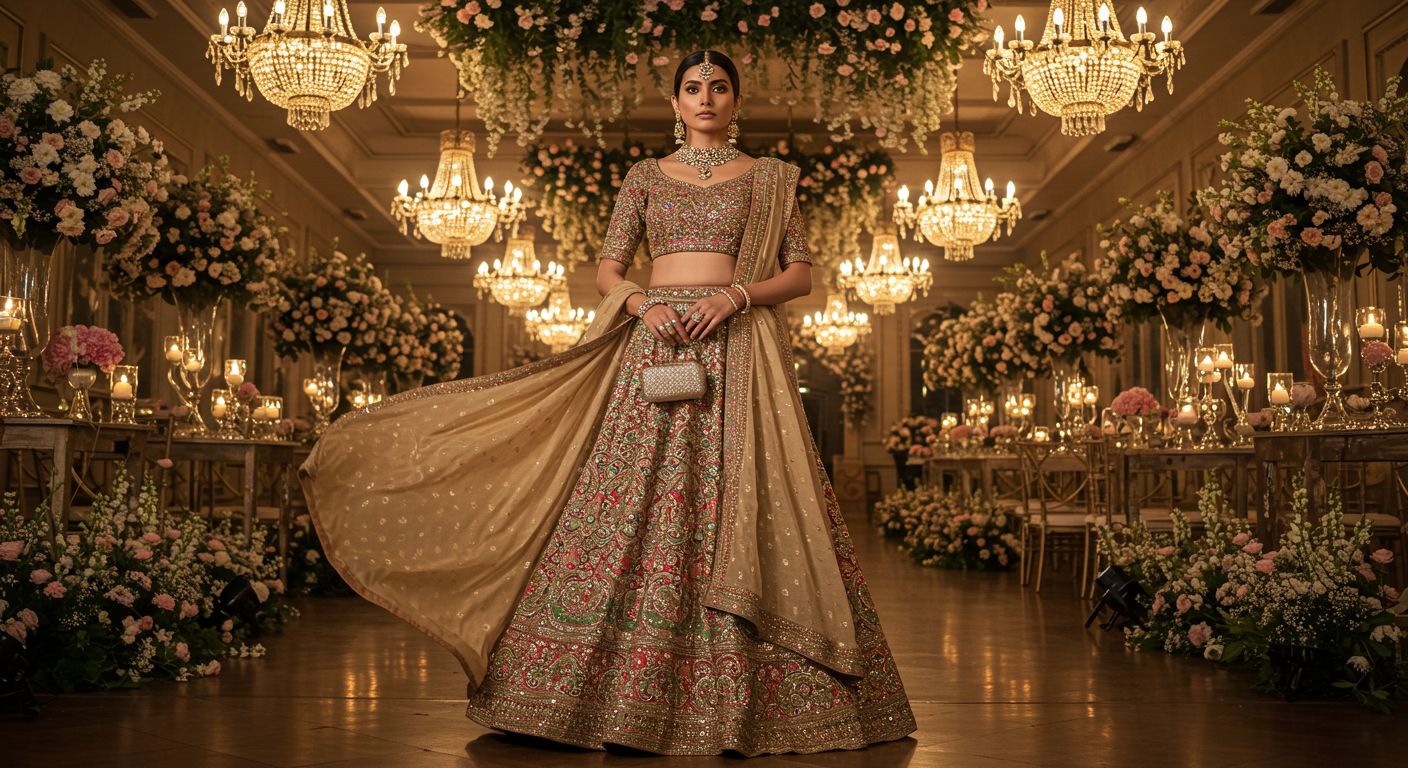 How-to-Style-Your-Ready-to-Wear-Lehenga-for-a-Traditional-Look