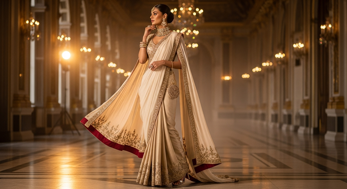 Reception-Glam-for-Guestsnull-Saree-Gowns-vs.-Classic-Lehengas