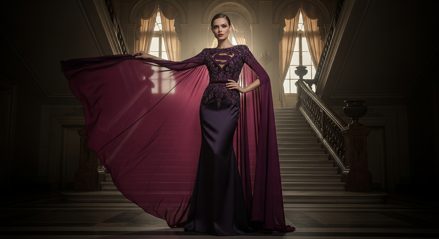 Cape-Sleeve-Gownsnull-The-Superwoman-Silhouette