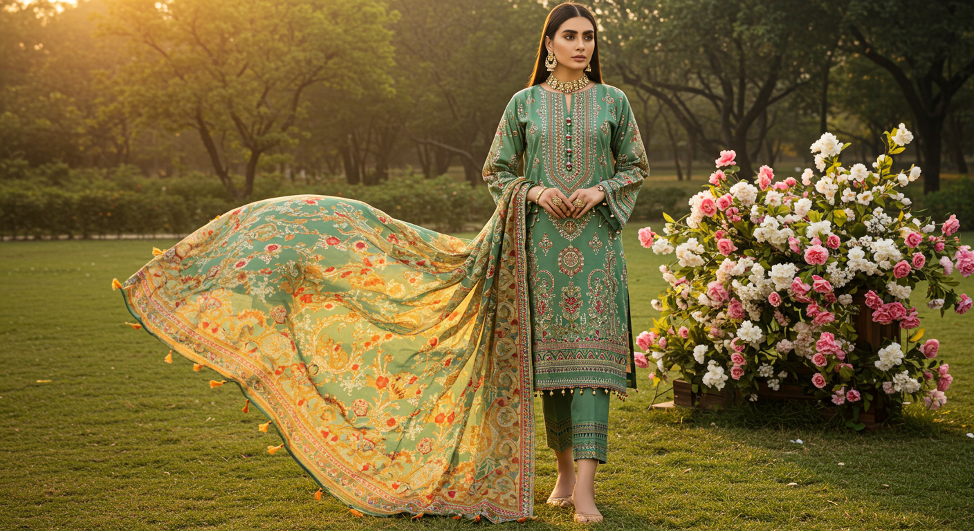 Lightweight-Suit-Sets-with-Dupatta-for-a-Breezy-Summer-Look