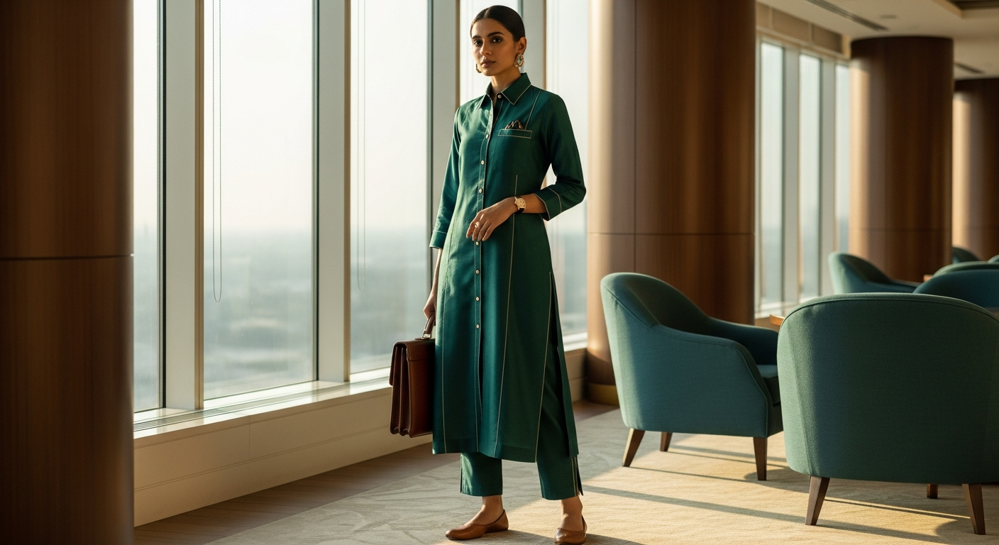 Shirt-Style-Kurtasnull-The-Corporate-Ethnic-Look