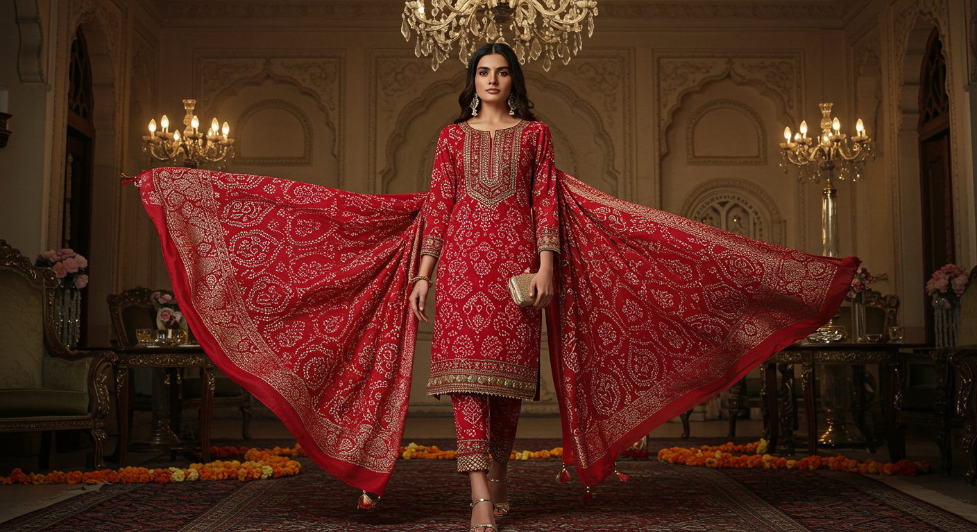 Bandhani-Suit-Setsnull-A-Heritage-Weave-with-Modern-Styling