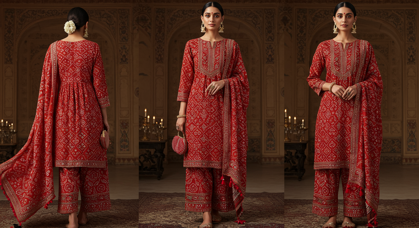 Bandhani-Suit-Setsnull-The-Perfect-Blend-of-Tradition-and-Elegance
