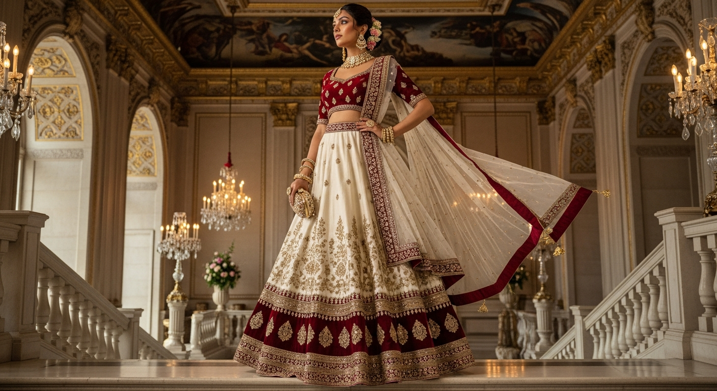 High-Waist-Lehengasnull-The-Secret-Weapon-for-Hourglass-Figures