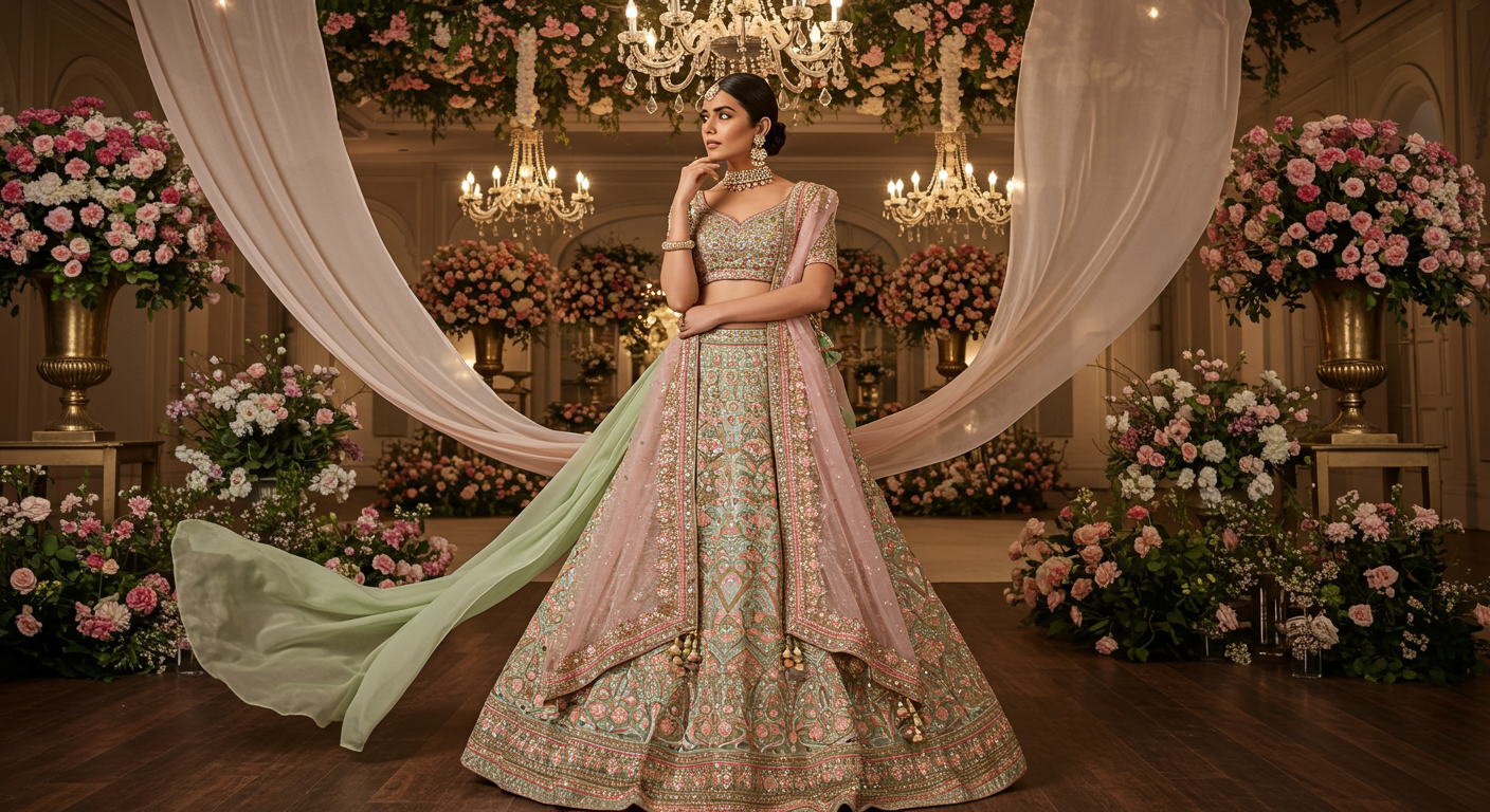 Pastel-vs.-Bold-Shadesnull-Which-Party-Wear-Lehenga-Should-You-Choose?