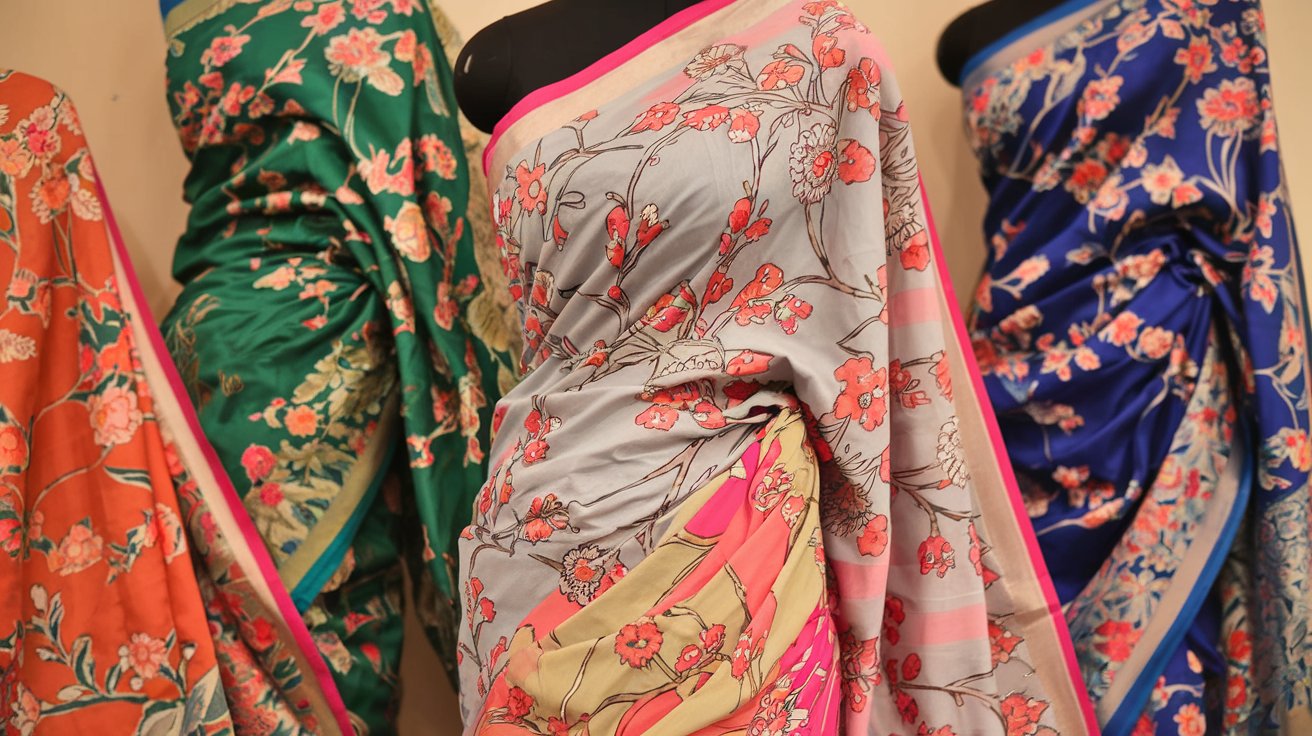 Designer Sarees for Housewarming Parties