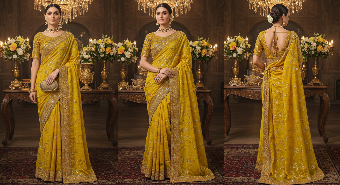 How-to-Style-a-Yellow-Saree-for-Every-Occasion