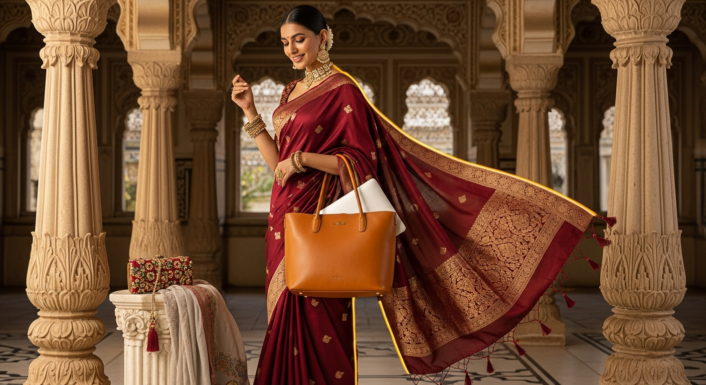 Laptop-Bags-for-Ethnic-Wearnull-Totes-that-Match-Your-Saree