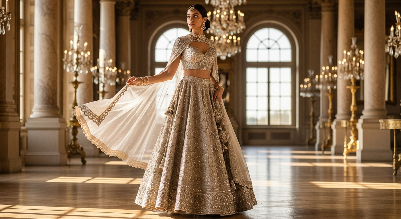 Indo-Western-Lehengas-for-the-US-Based-Bridenull-Mixing-Tradition-with-Comfort