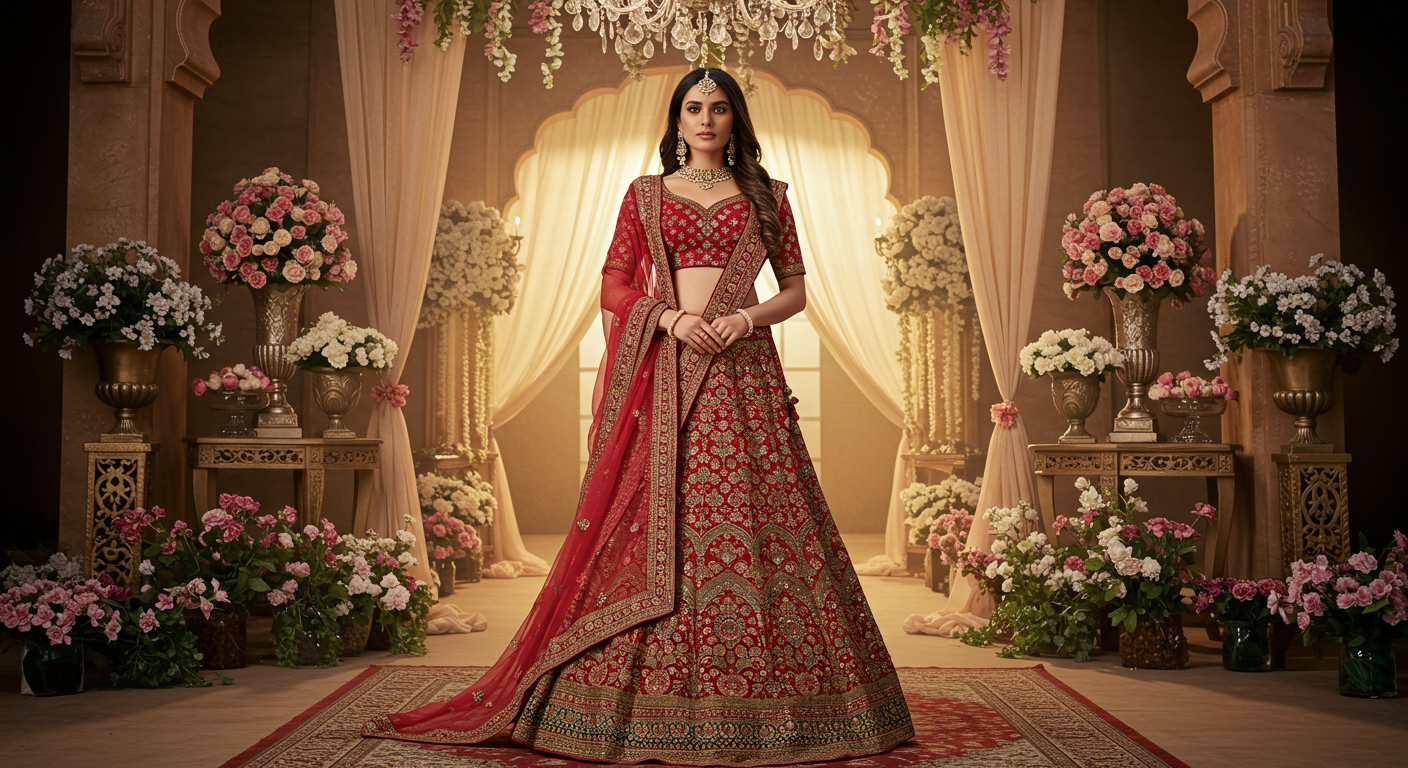 How-to-Make-a-Budget-Lehenga-Look-Expensive-at-a-Wedding-Party