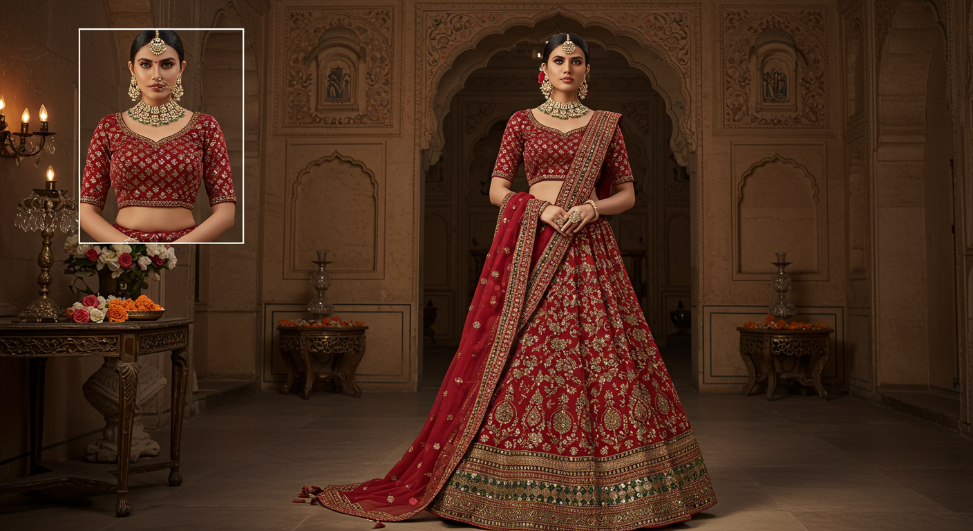 Zari,-Embroidery,-and-Mirror-Worknull-Popular-Elements-in-Lehenga-Choli-Designs