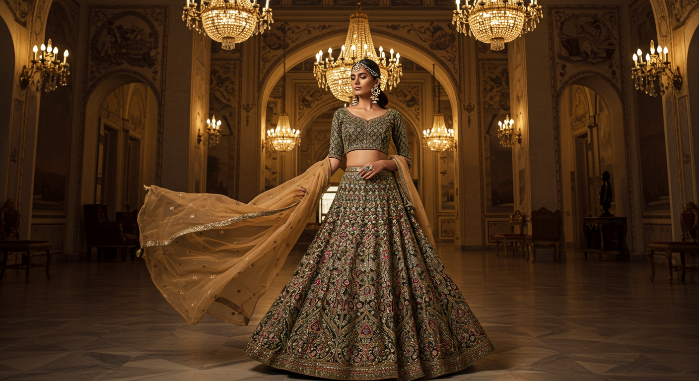 Western-Style-Lehenga-Dressesnull-Fusion-Fashion-for-Modern-Women