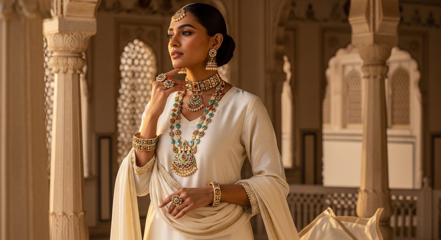 Meenakari-Jewelrynull-Adding-Color-to-Your-Plain-Kurta-Sets