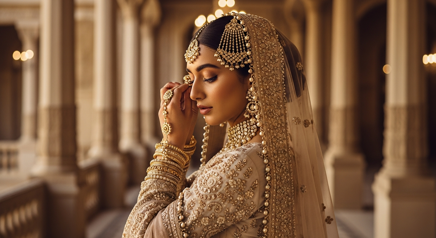 How-to-Pin-a-Heavy-Dupatta-on-Your-Head-Without-It-Slipping