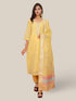 Woman Straight Suit Set with Pant-Dupatta