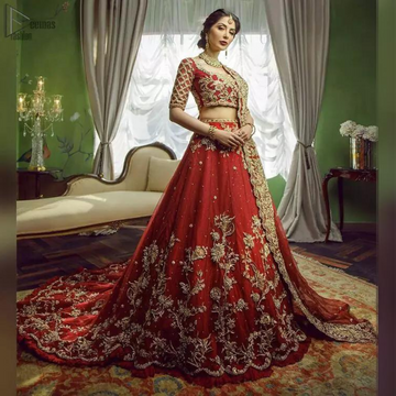 Designer Saree with Rhinestones & Heavy Sequin Work by Shreekama